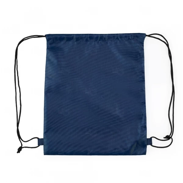 Sacochila de Nylon Personalizada - 41 x 34 cm Azul Escuro