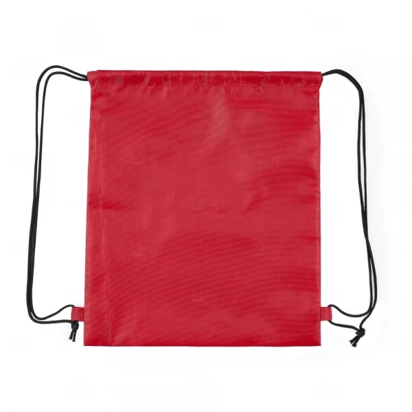 Sacochila de Nylon Personalizada - 41 x 34 cm Vermelho