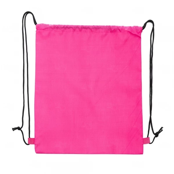 Sacochila de Nylon Personalizada - 41 x 34 cm Rosa Pink