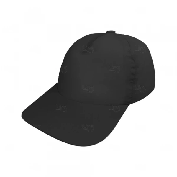 Boné Tactel Personalizado Preto