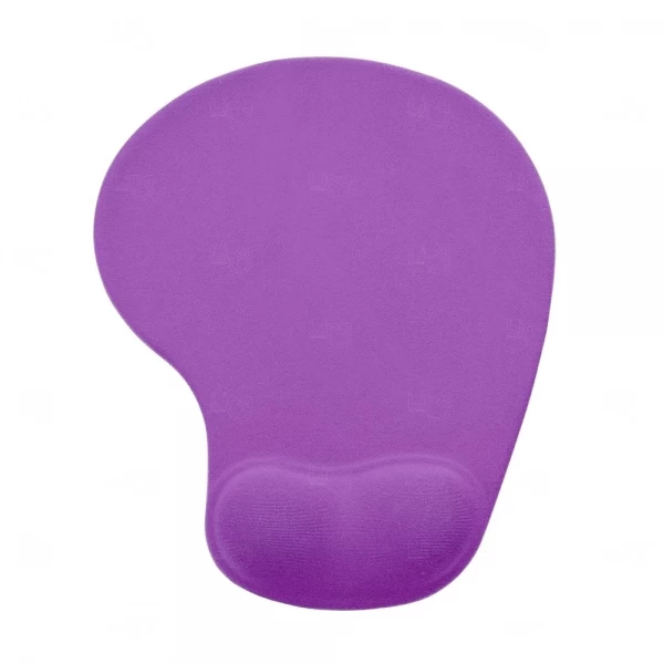 Mouse Pad Com Apoio De Silicone Personalizado Roxo