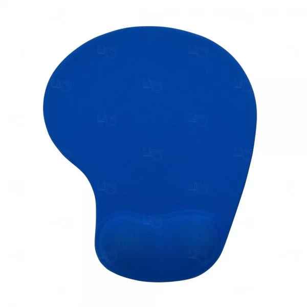 Mouse Pad Com Apoio De Silicone Personalizado Azul