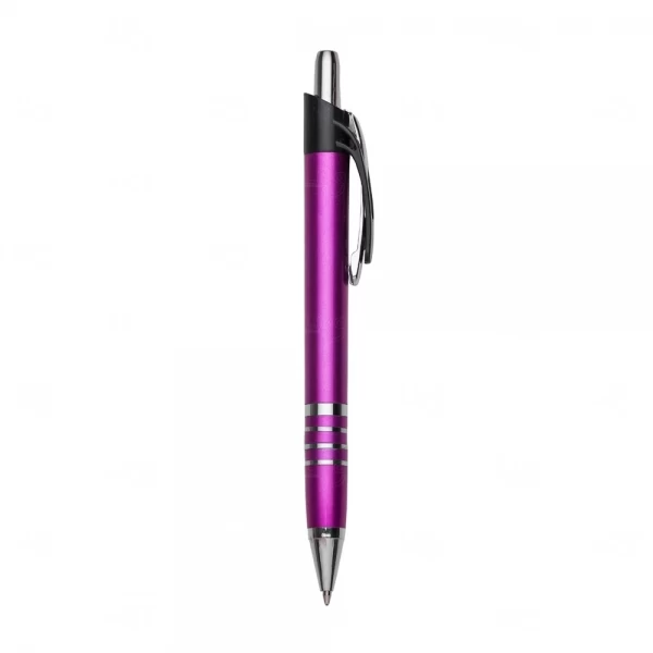 Caneta Plástica com Clip Personalizada 