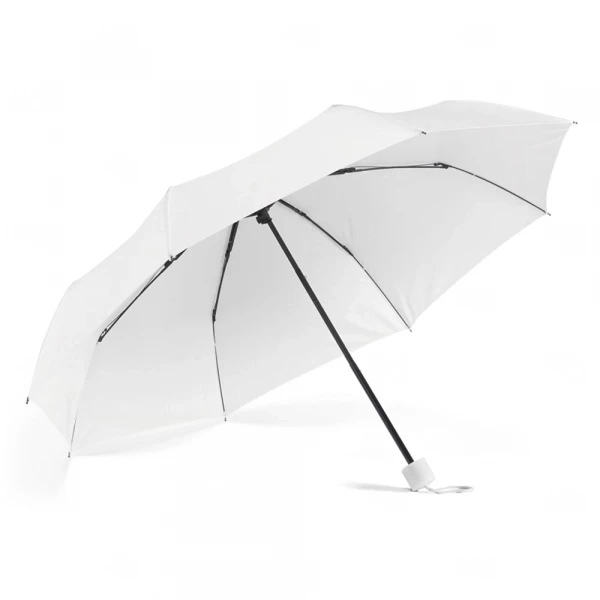 Guarda-Chuva Dobrável Personalizado Branco