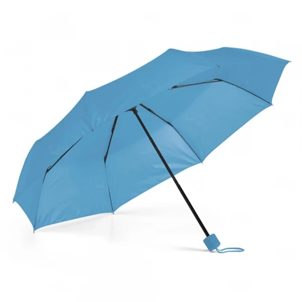 Guarda-Chuva Dobrável Personalizado Azul Claro