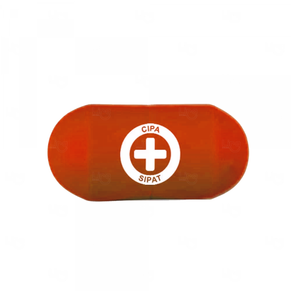 Capsula Anti Stress Personalizada Laranja