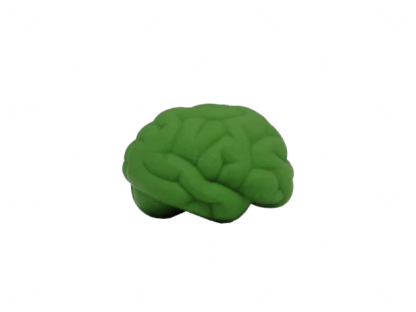 Cérebro Anti Stress Personalizado Verde