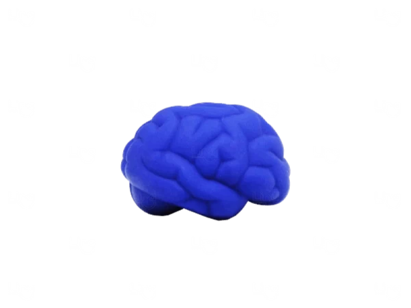 Cérebro Anti Stress Personalizado Azul