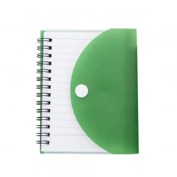 Bloco de Anotações Personalizado - 13,6 x 10,2 cm Verde