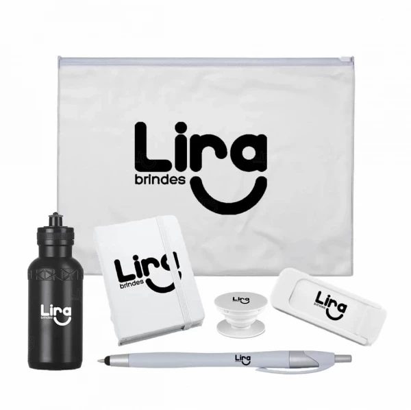 Kit Boas Vindas Personalizado - 6 Peças Branco