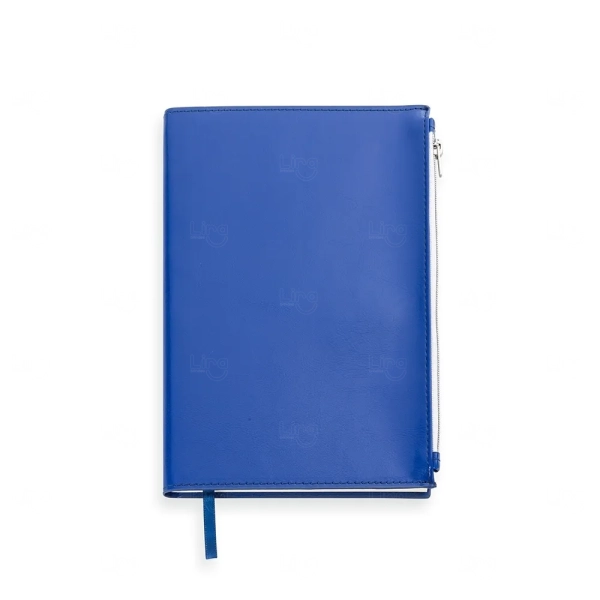 Moleskine A5 com Bolso e Zíper Personalizado - 21,6 x 14,3 cm