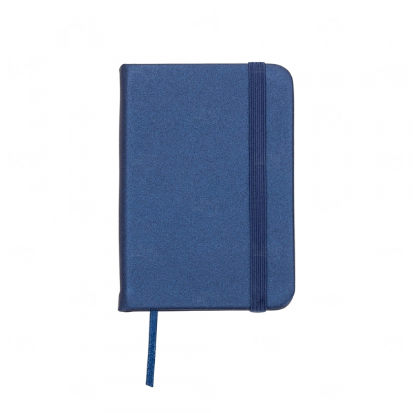 Mini Moleskine Personalizado - 10,5 x 7,4 cm Azul Escuro