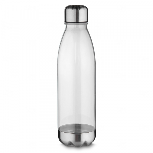 Garrafa Personalizado Plástico - 700ml Transparente e Inox