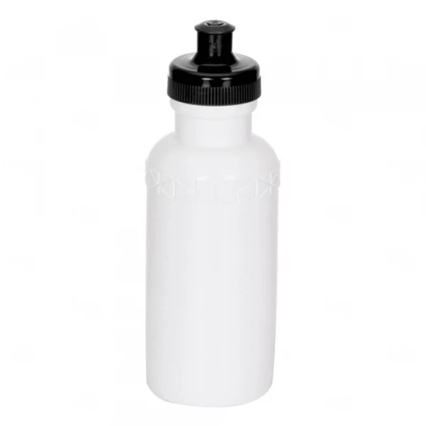 Squeeze Personalizada Plástico - 500ml Branco e Preto