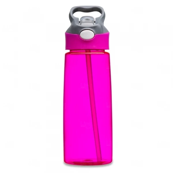 Squeeze Personalizada Plástica - 650ml Rosa