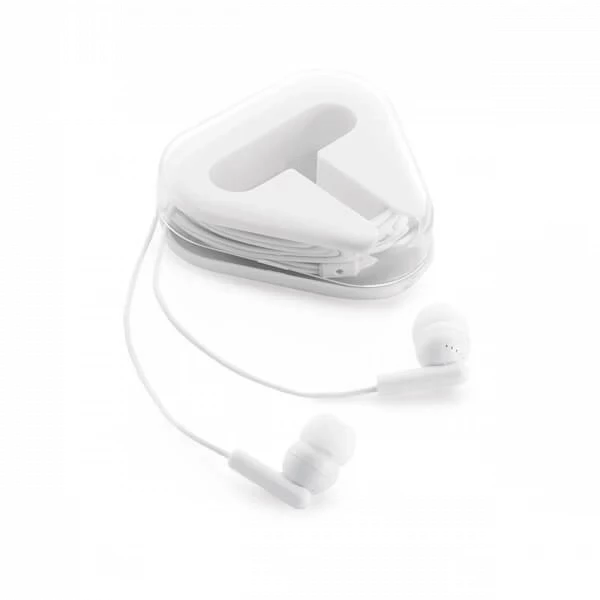 Fone de Ouvido Personalizado Branco