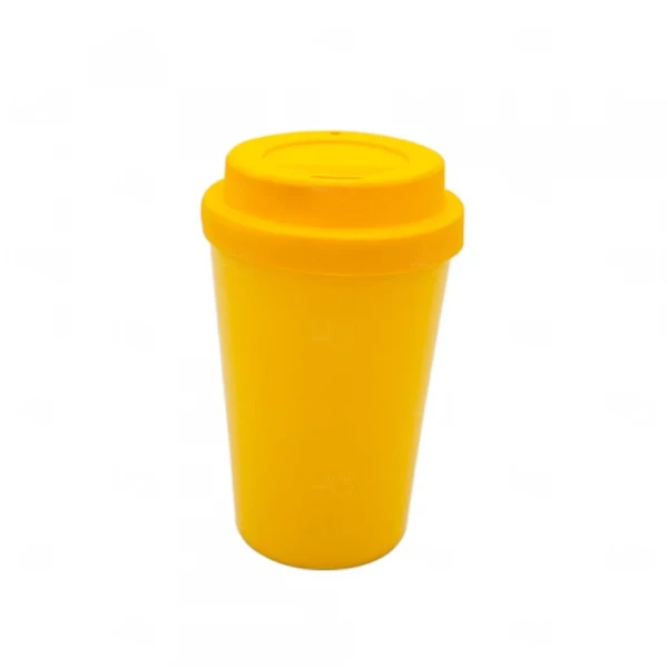 Copo de Café e Chá Personalizado - 400ml Amarelo