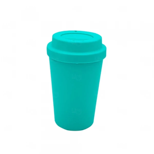 Copo de Café e Chá Personalizado - 400ml Azul Claro