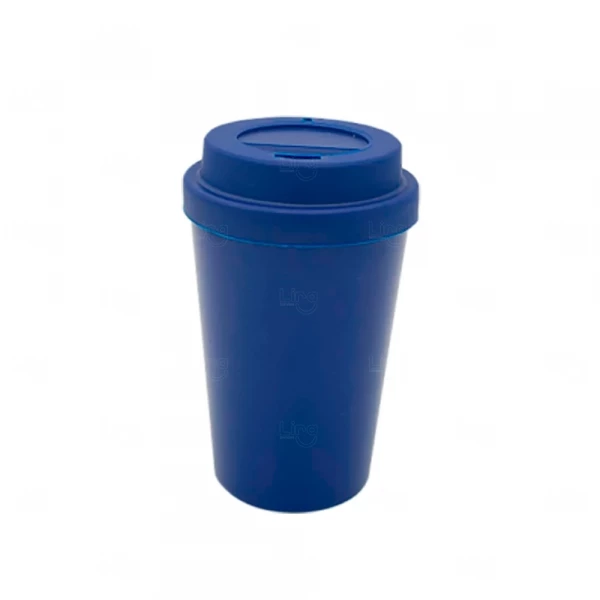 Copo de Café e Chá Personalizado - 400ml Azul Marinho