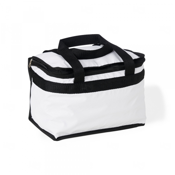 Bolsa Térmica Personalizada - 13L Branco e Preto