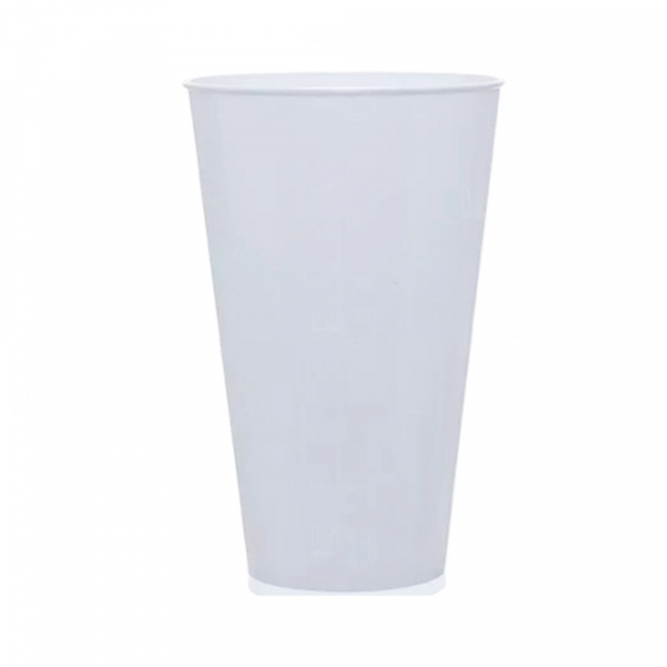 Copo Super Drink 550ml - Leitoso ou Cristal - Personalizado 
