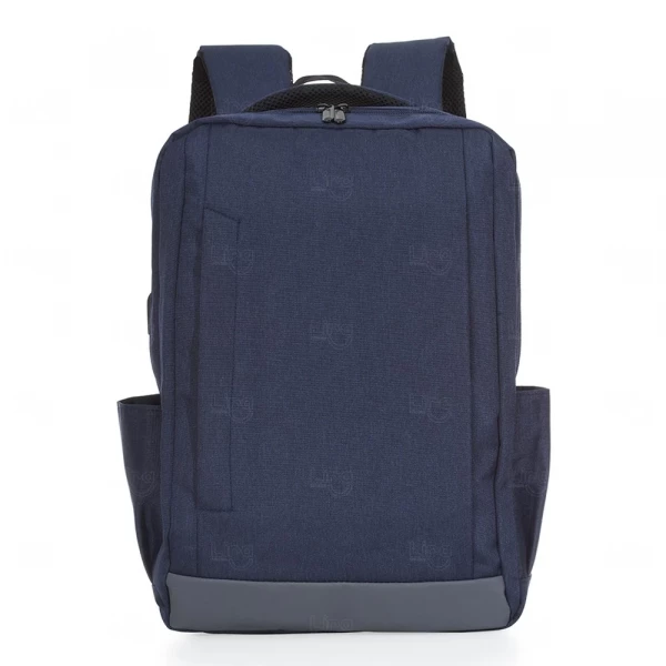 Mochila de Nylon Personalizada Azul Escuro