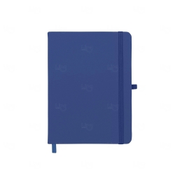 Caderno Moleskine C/ Porta Caneta Personalizado - 17,7x13,3cm Azul
