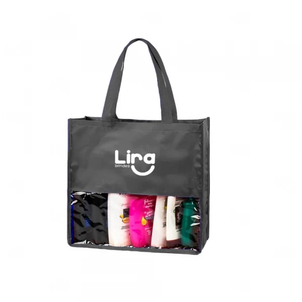 Sacola Visual Cosméticos Personalizada - 33 x 20 cm 