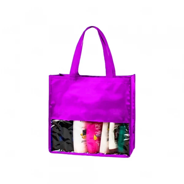 Sacola Visual Cosméticos Personalizada - 33 x 20 cm 