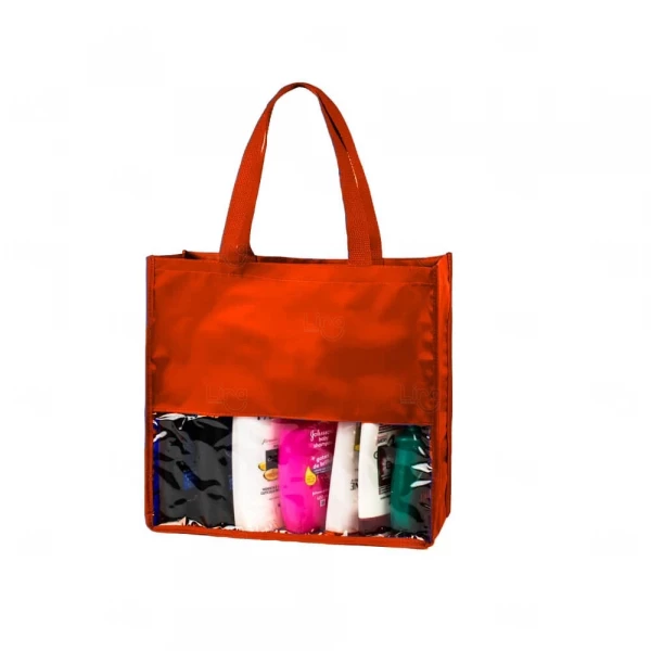 Sacola Visual Cosméticos Personalizada - 33 x 20 cm 