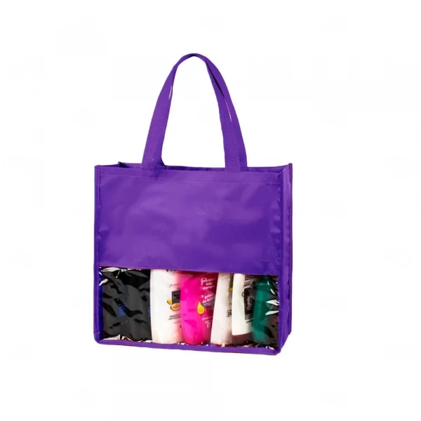 Sacola Visual Cosméticos Personalizada - 33 x 20 cm 