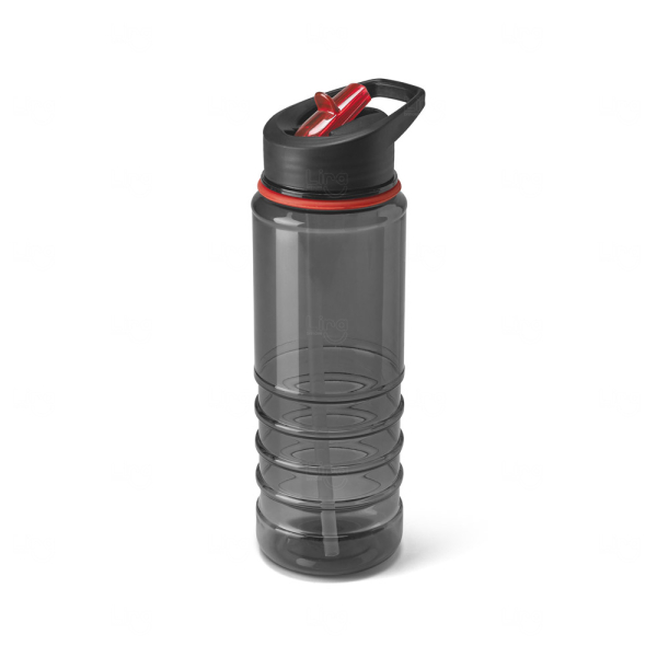 Squeeze Plástica 650ml com Canudo Personalizada 