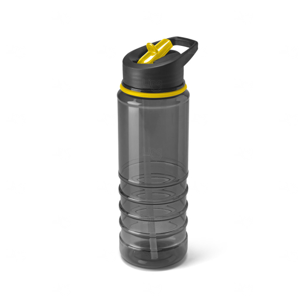 Squeeze Plástica 650ml com Canudo Personalizada 