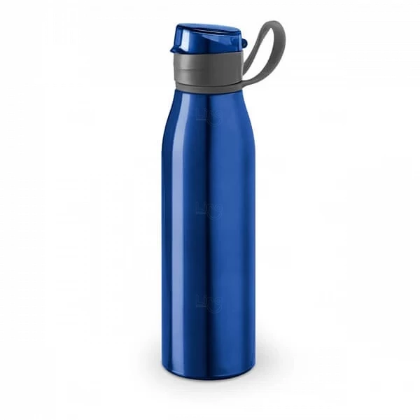 Garrafa De Aluminio Personalizada - 650ml Azul