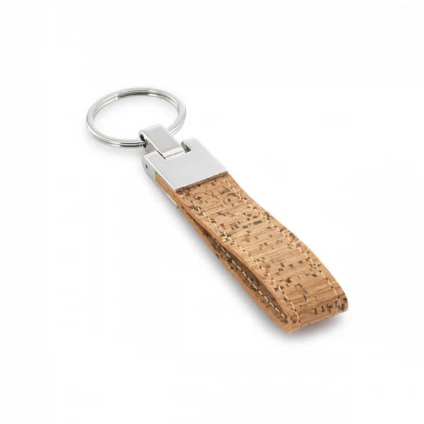Chaveiro Cortiça C/ Metal Personalizado