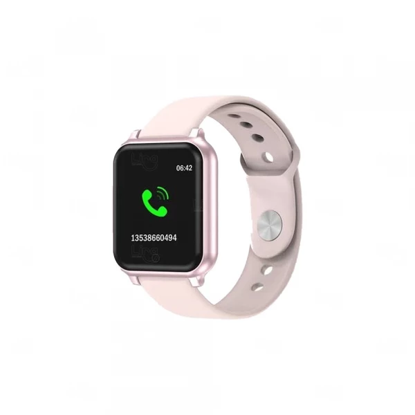 Relógio Smartwatch Personalizado T70 Rosa