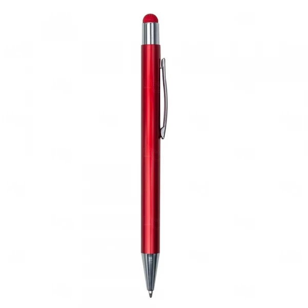 Caneta Personalizada Metal Touch Vermelho