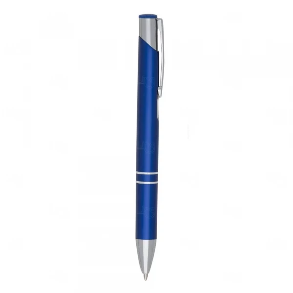 Caneta De Metal Personalizada Azul
