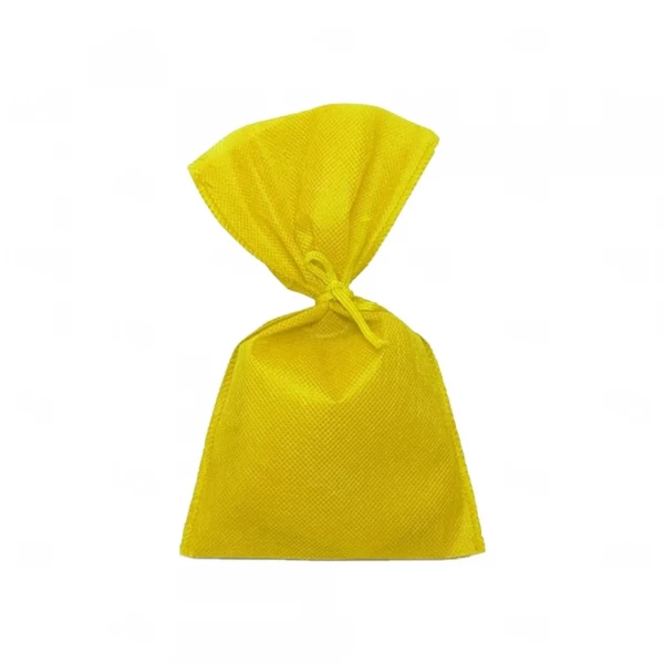 Saco Personalizado de TNT  - 30 x 20 cm Amarelo