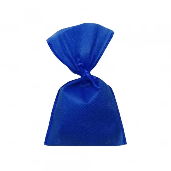 Saco Personalizado de TNT  - 30 x 20 cm Azul