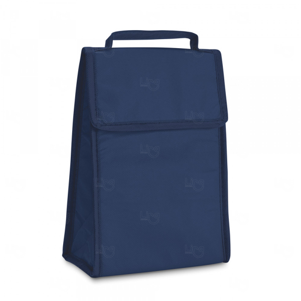 Bolsa Térmica Personalizada Dobrável - 3L Azul Escuro