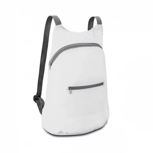 Mochila Dobrável Personalizada Branco