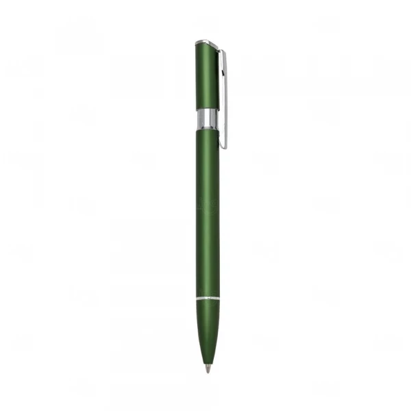 Caneta Alumínio Colorida Personalizada Verde