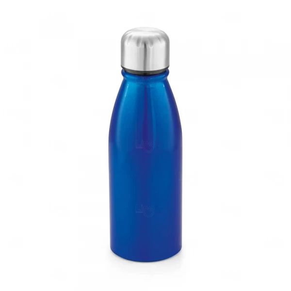 Garrafa de Aluminio Personalizada - 500ml Azul