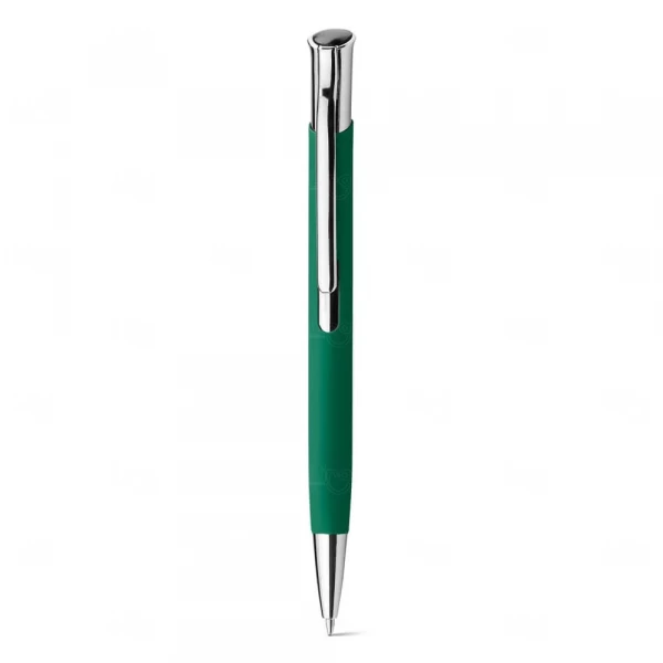 Caneta Esferográfica Alumínio Personalizada Verde