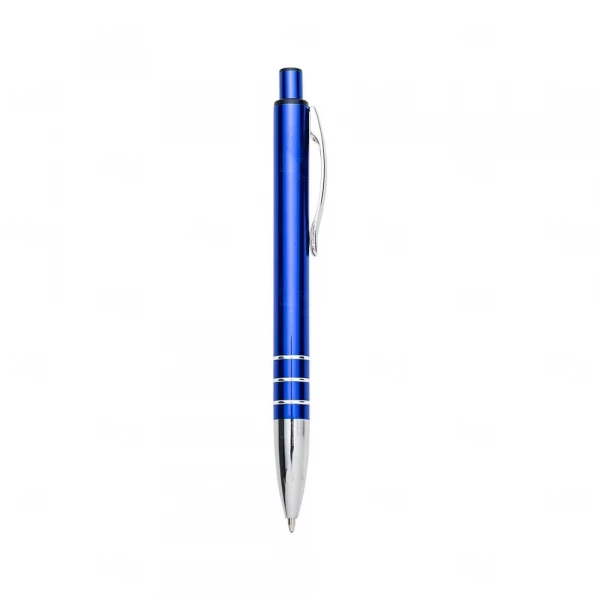 Caneta Semimetal Personalizada Azul