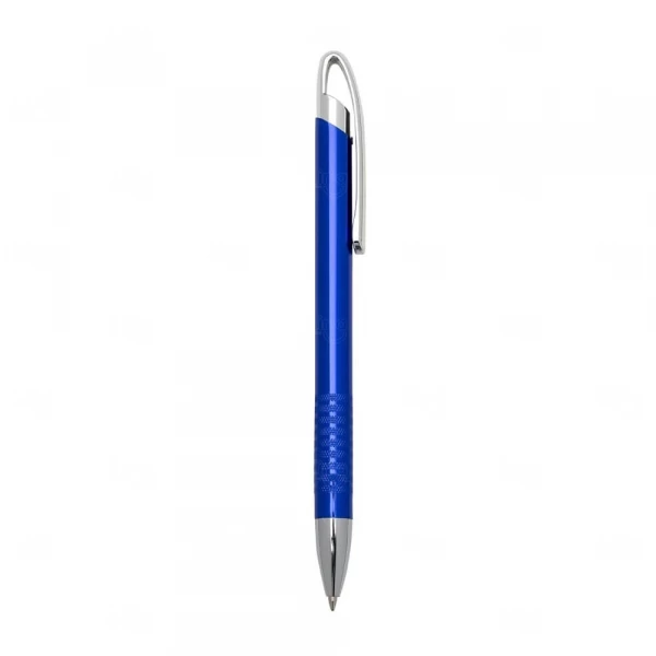Caneta Semimetal Personalizada Azul