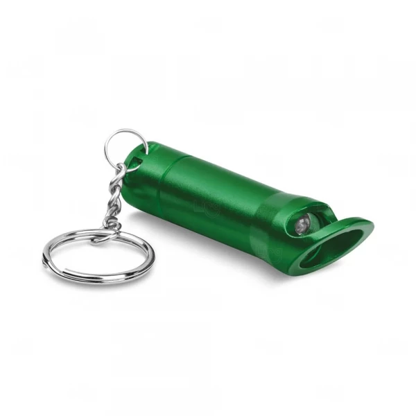 Chaveiro de Metal com Lanterna Personalizado