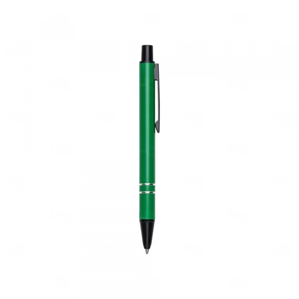 Mini Caneta Semimetal Personalizada Verde