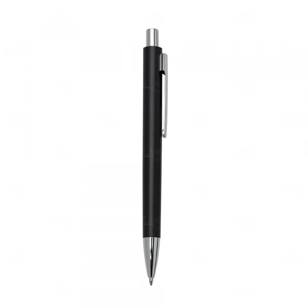 Caneta Semimetal Personalizada Preto